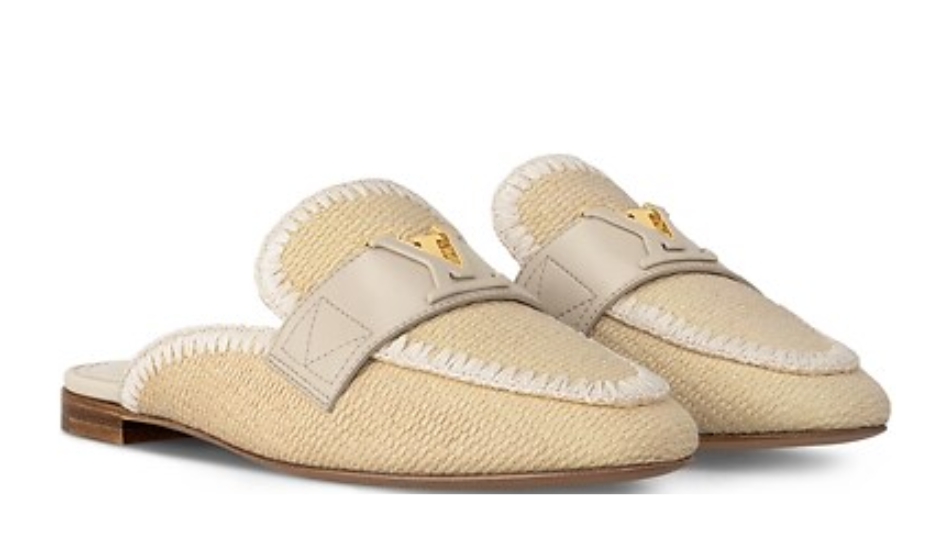 LV Capri Open Back Loafer