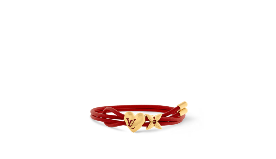 LV Bloom Heart Bracelet