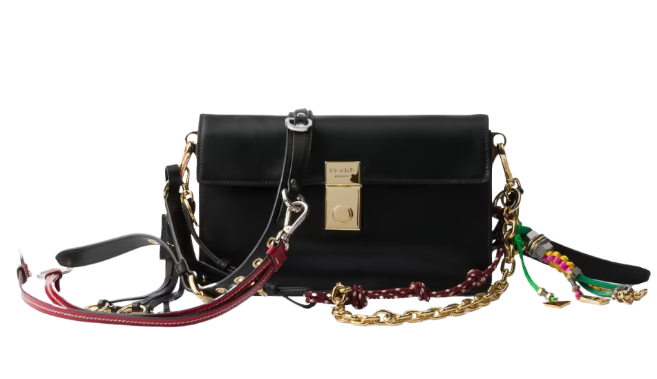 Prada Soft Sound small leather shoulder bag