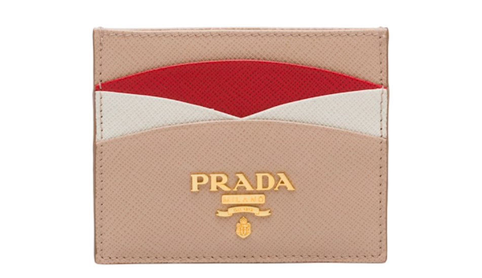Saffiano Leather Card Holder