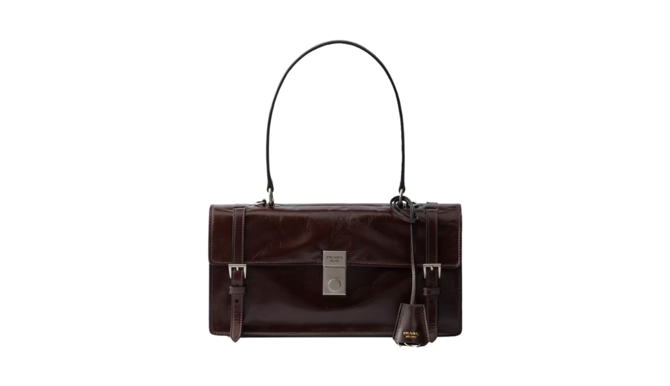 Medium leather handbag