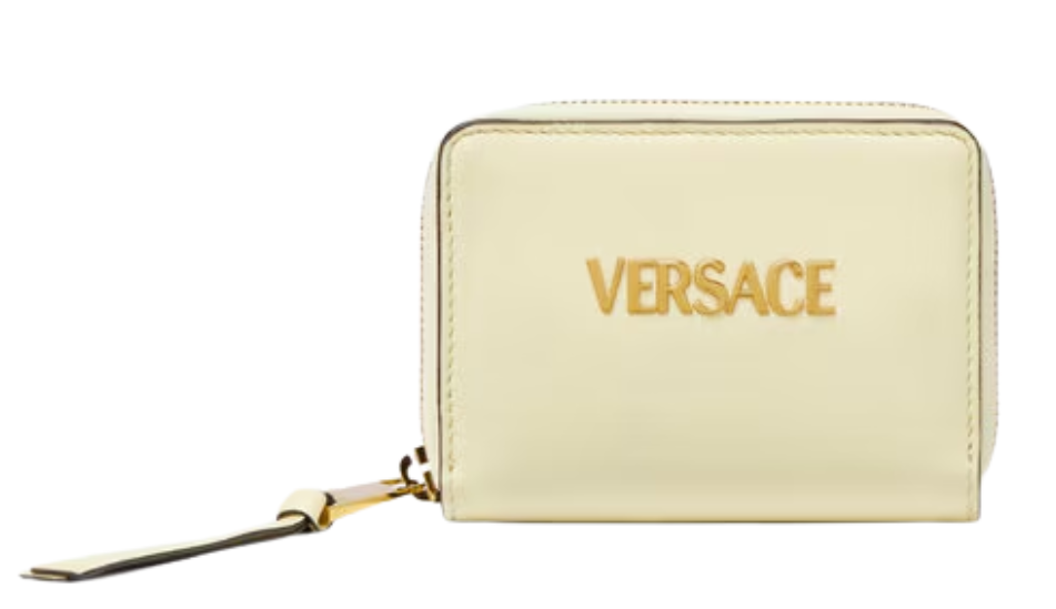 Versace Tag Zip Wallet