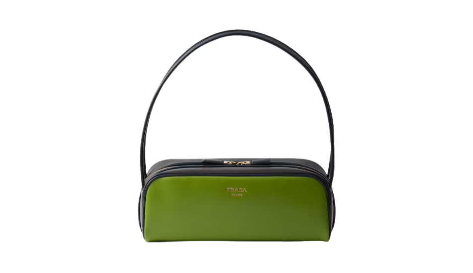 Prada Swing smooth leather shoulder bag