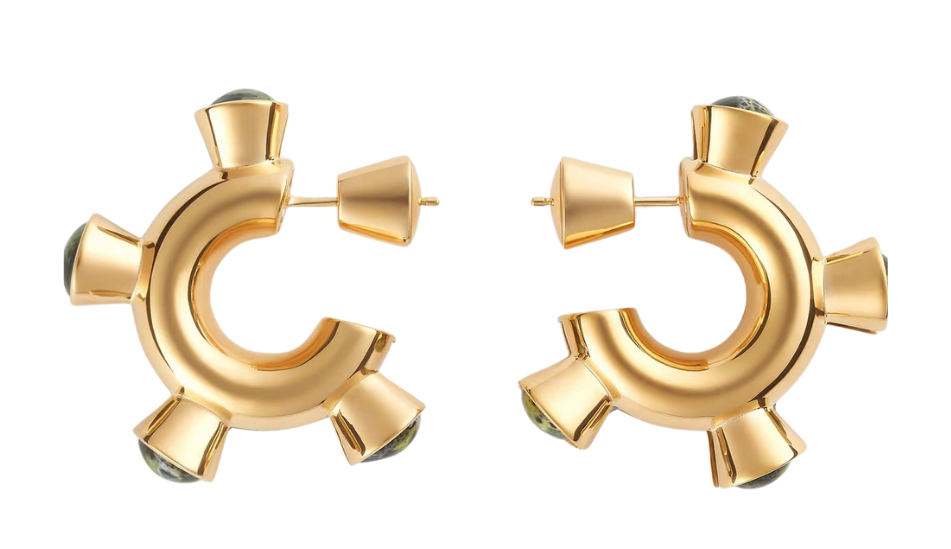 Ellipse Ceramic Earrings