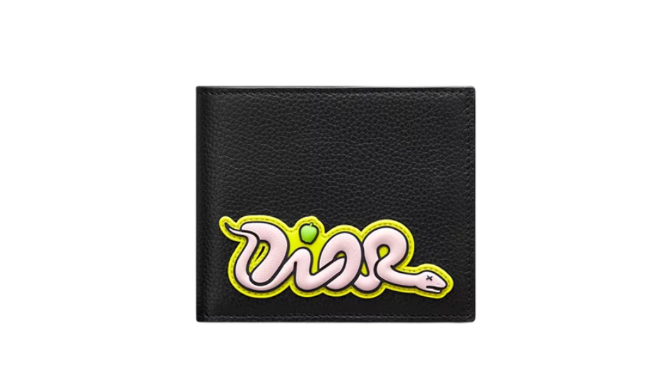DIOR AND KAWS Bifold Wallet