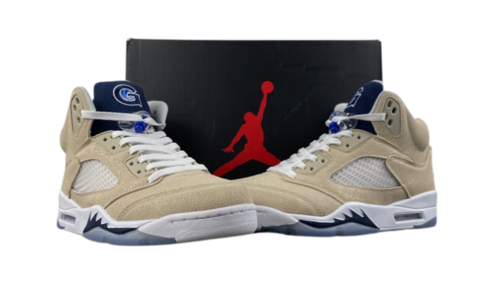 Air Jordan 5 Retro Milk Tea Black Deerskin Cracked