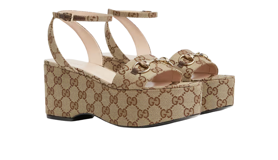 Women's Horsebit flatform sandal