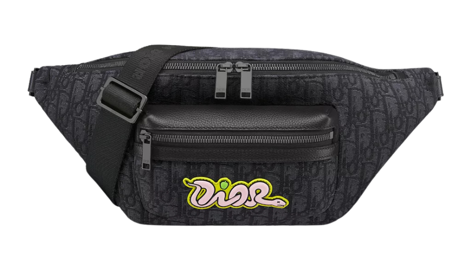 DIOR AND KAWS Rider 2.0 Belt Bag