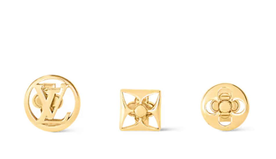 Crazy in Lock Earrings Set