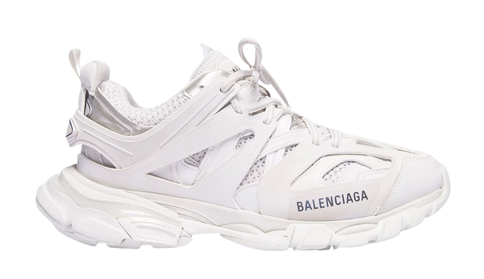 Women's Track Sneaker in White