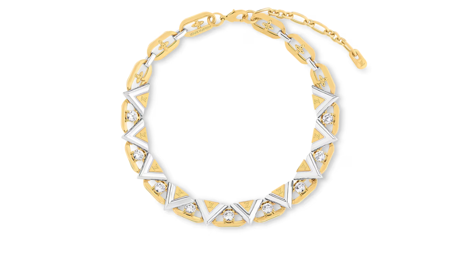 V for Vuitton Necklace