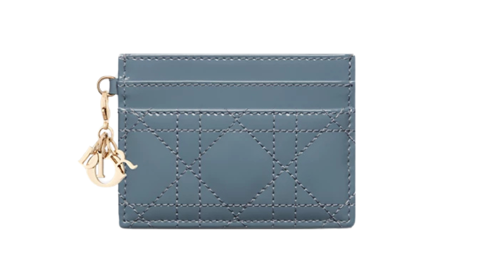 Lady Dior Freesia Card Holder