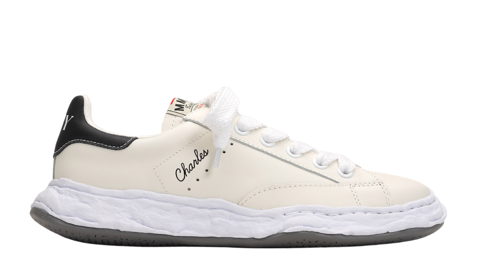 "CHARLES" OG Sole Leather Low-top Sneaker