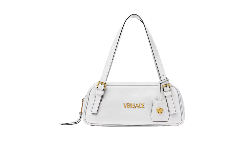 Versace Tag Bowling Shoulder Bag