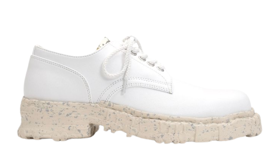 Vintage-like Sole Synthetic Leather Shoes