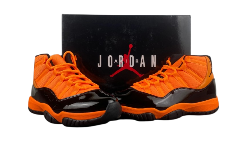 AIR JORDAN 11 Black Orange