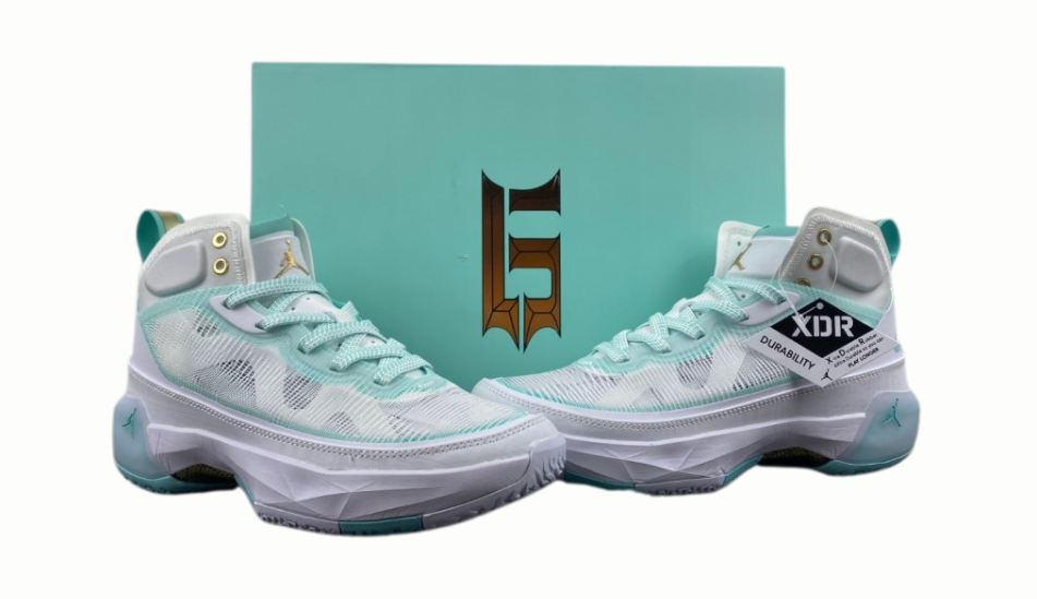 Guo Ailun x Air Jordan 37 PF 'White Island Green'