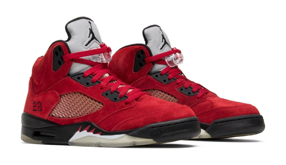 Air Jordan 5 Retro 'Raging Bull Red Suede'