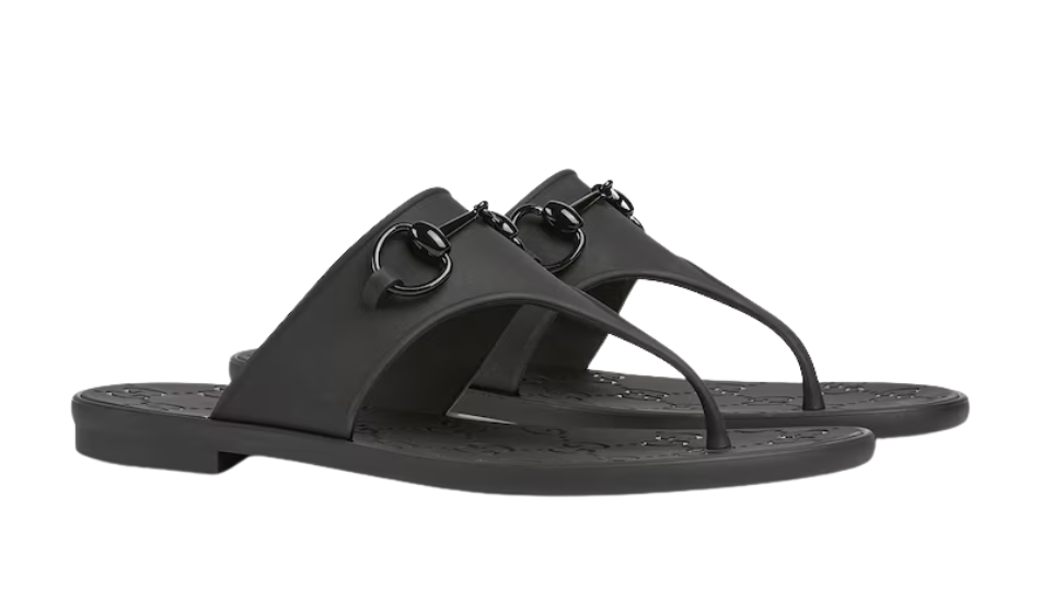 Women's thong sandal with Horsebit