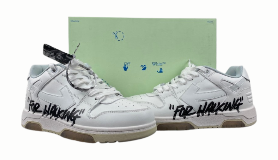 Off-White Wmns Out of Office 'For Walking - White Black' 2021
