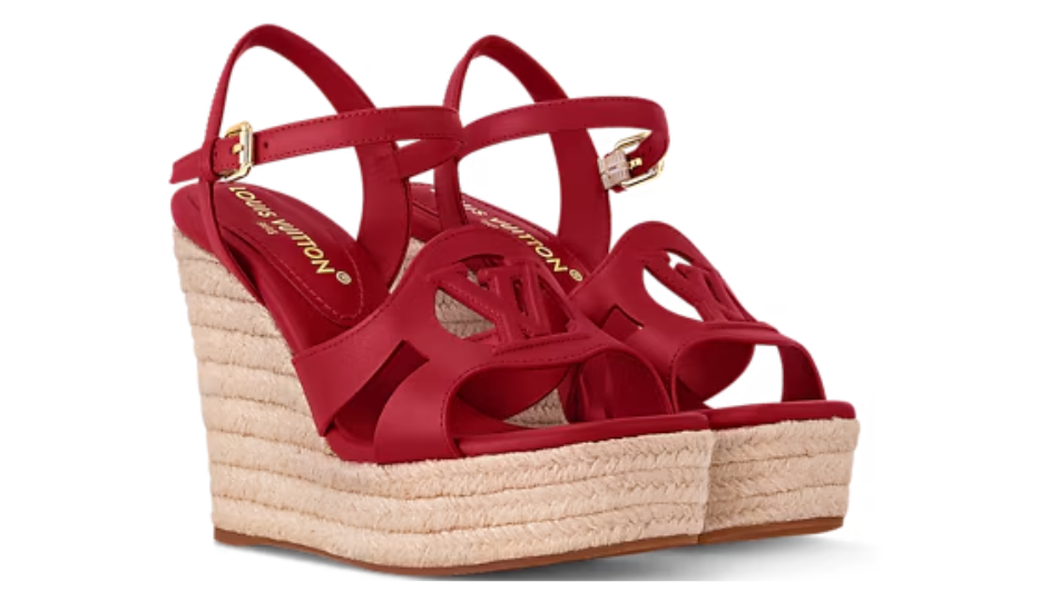 LV Isola Wedge Sandal