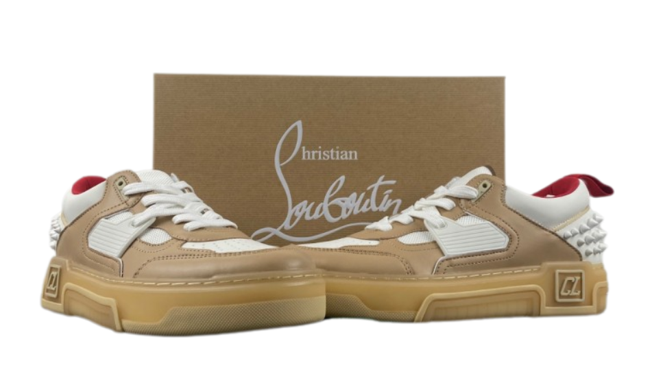 Christian Louboutin Astroloubi Flat 'Saharienne White'