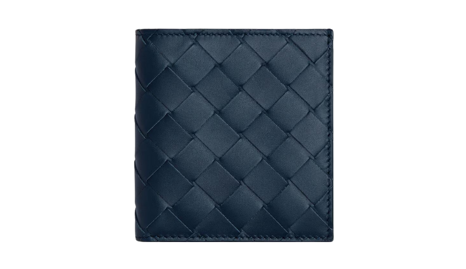 Intrecciato Slim Bi-Fold Wallet