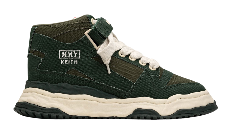 "KEITH" OG Sole Canvas High-top Sneaker