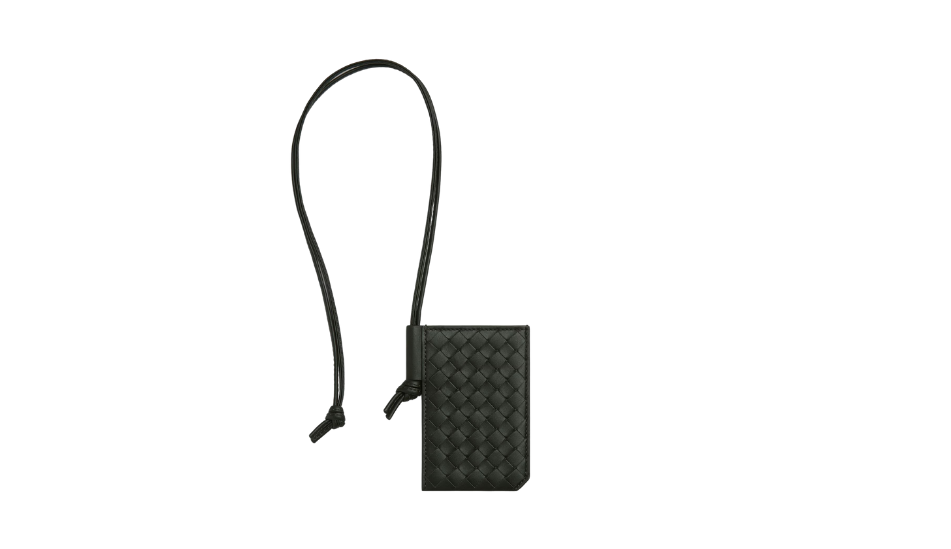 Intrecciato Piccolo Badge Holder