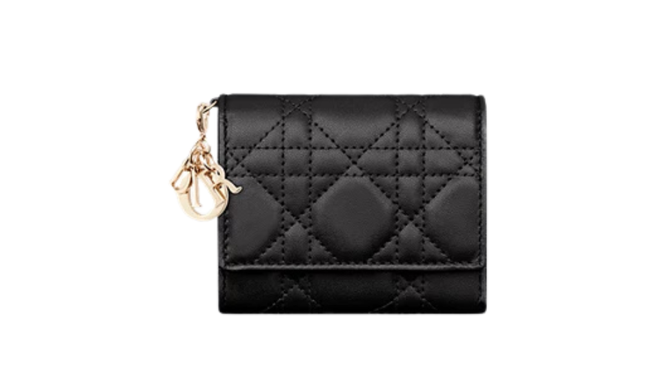 Lady Dior Lotus Wallet