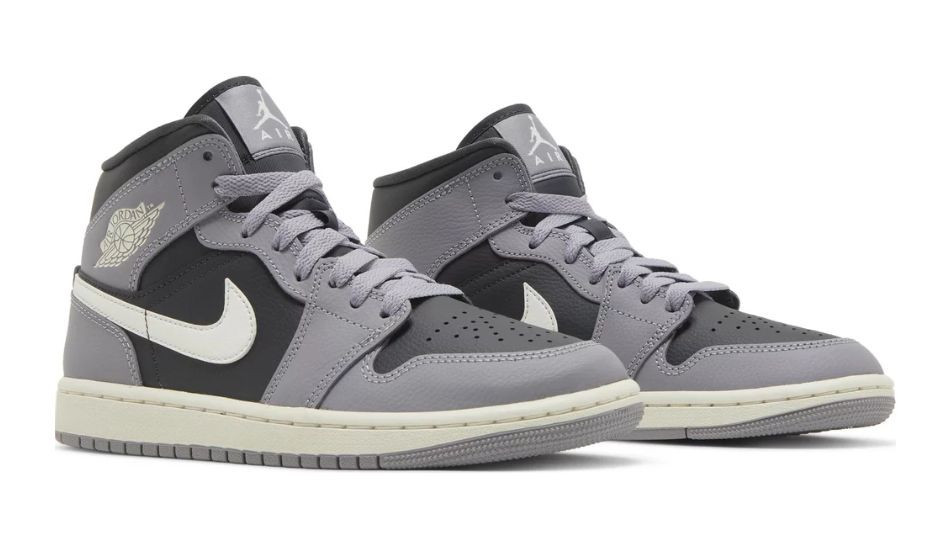 Air Jordan 1 Mid 'Cement Grey'