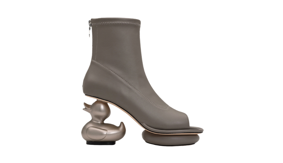 Duck Heel Boots