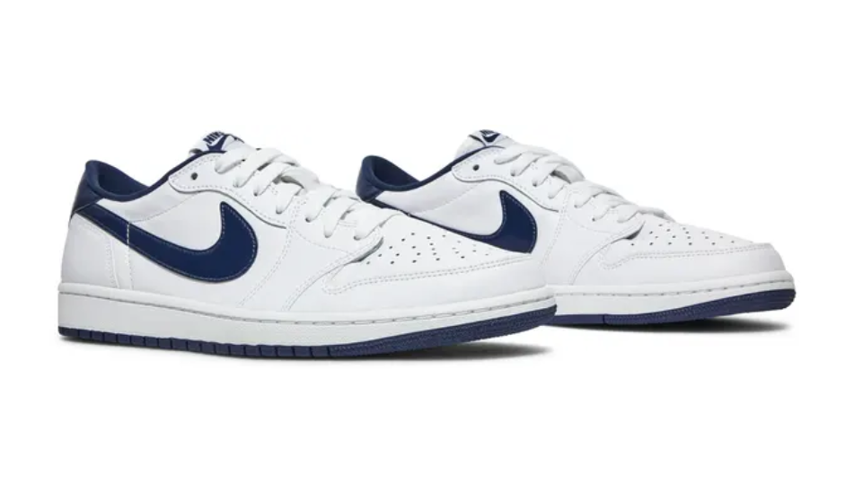 Air Jordan 1 Low Retro OG 'Metallic Blue' 2016
