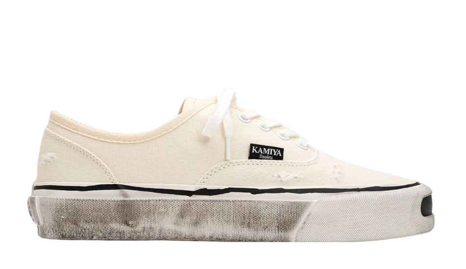 "Herc" Distressed Vulcanized Sneaker