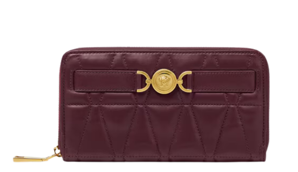 Medusa '95 Quilted Long Wallet
