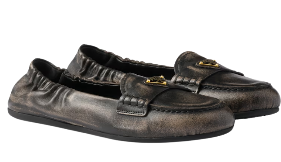 Nappa leather loafers