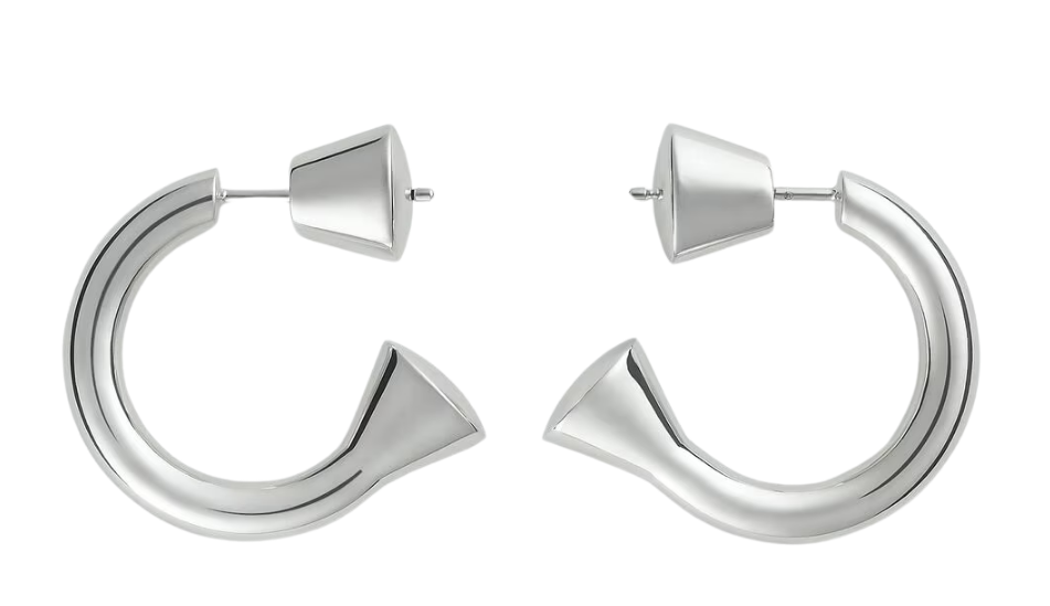 Ellipse Hoop Earrings