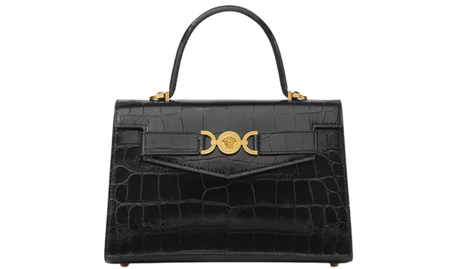 Croc-Effect Medusa '95 Handbag