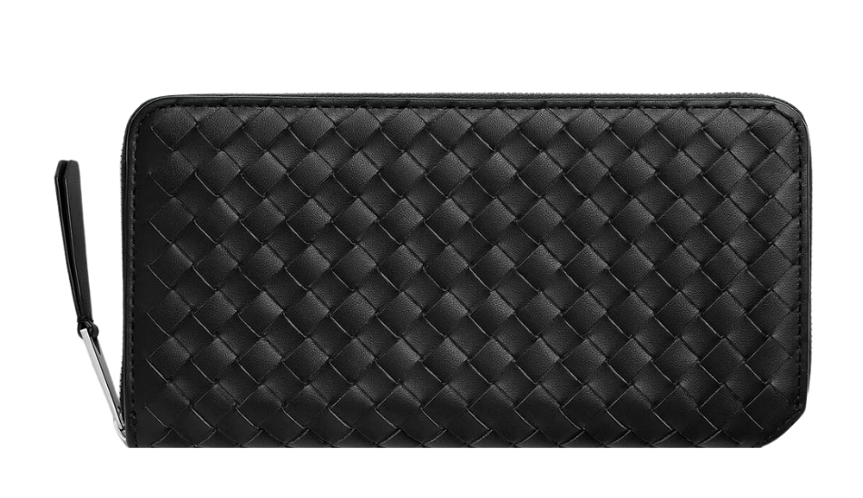 Intrecciato Piccolo Zip Around Wallet