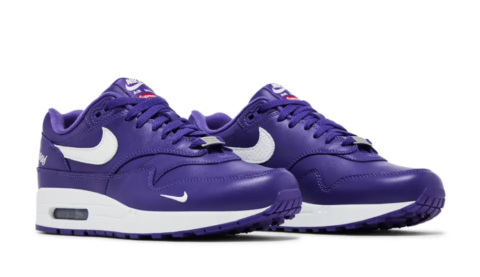 Supreme x Air Max 1 '87 SP 'Varsity Purple'