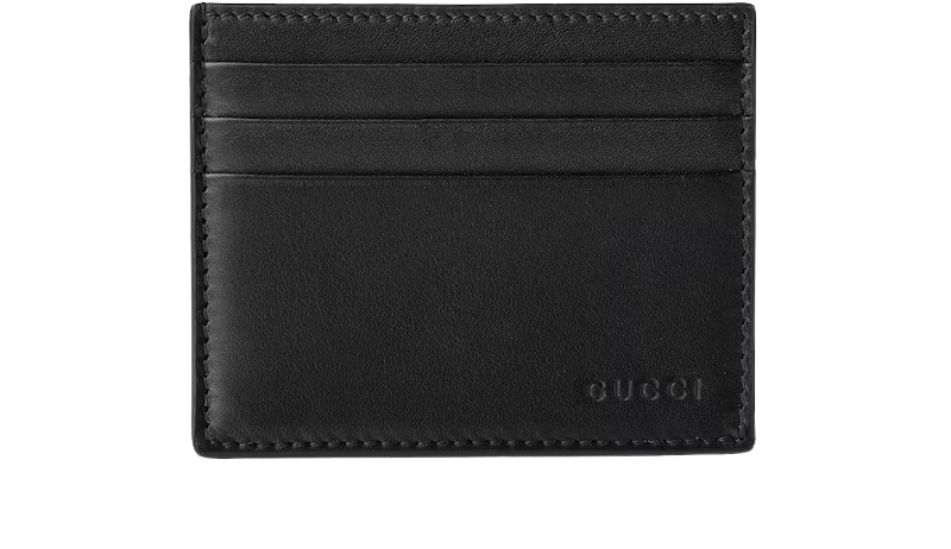 GG Emblem embossed card case