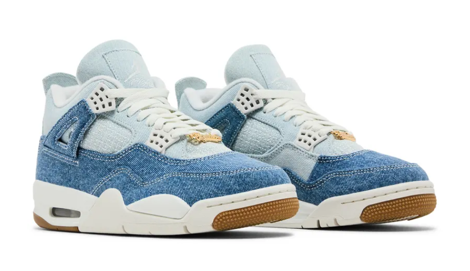 Wmns Air Jordan 4 Retro TEX 'Worn Blue Denim'