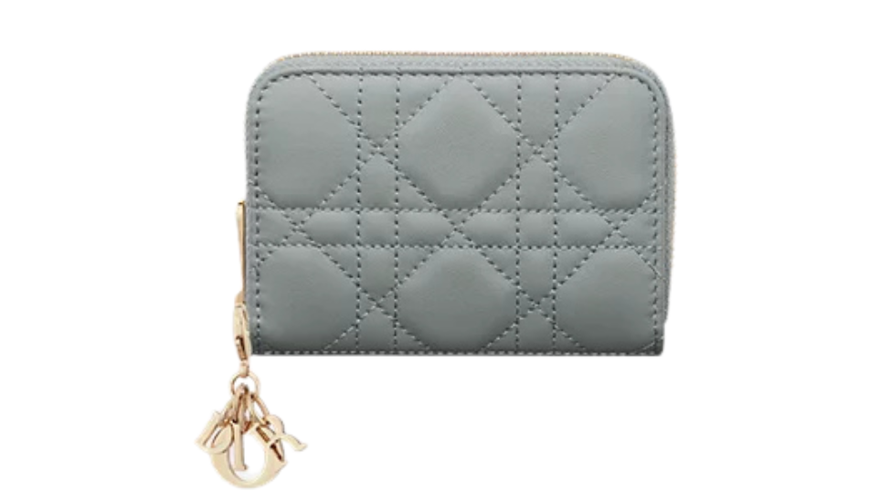 Small Lady Dior Voyageur Coin Purse