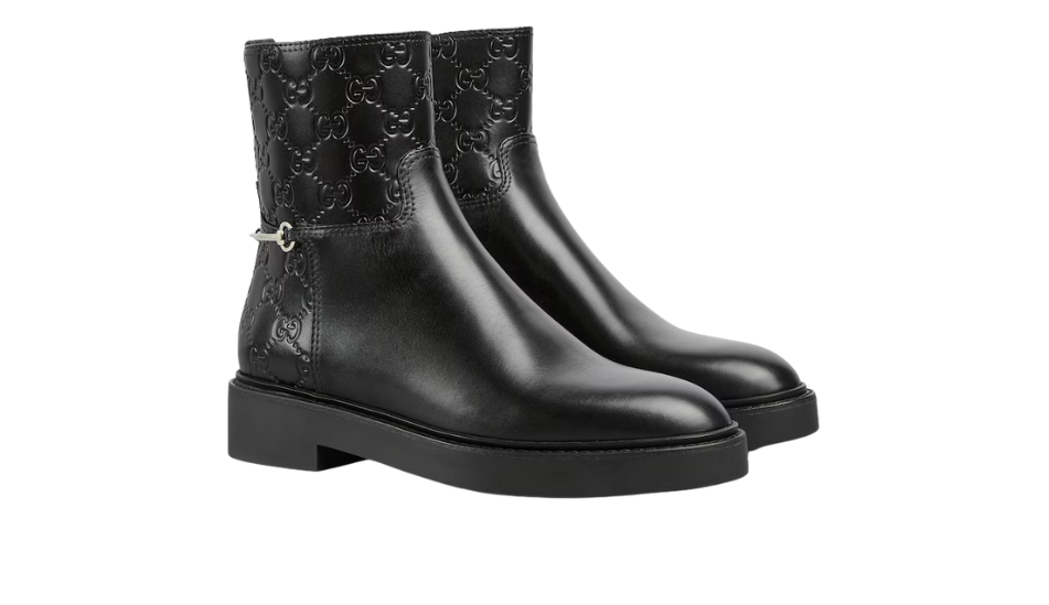 Women's slim Horsebit ankle boot