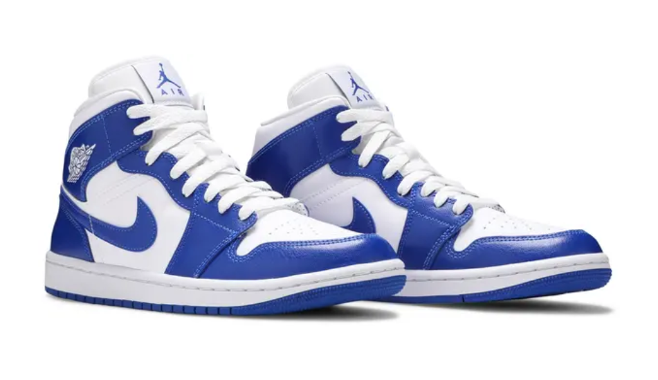 Wmns Air Jordan 1 Mid 'Kentucky Blue'