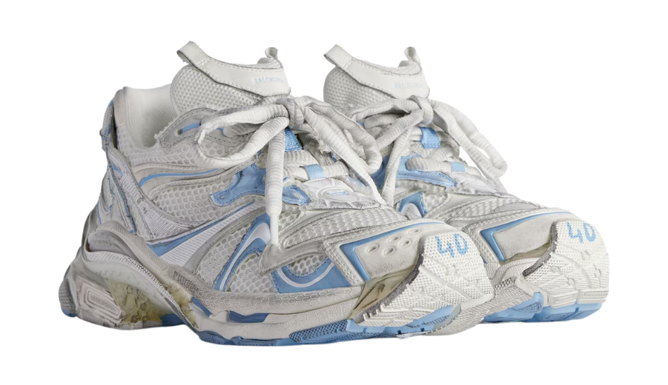 Women's Runner 2.0 Sneaker in White/light Blue/grey