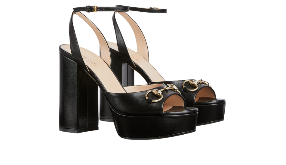 Women's Horsebit platform sandal