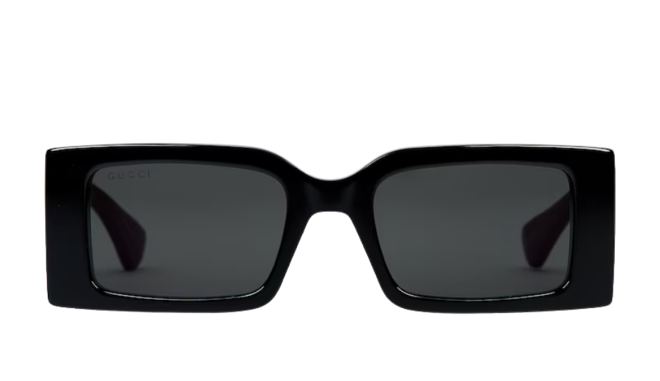 Rectangular frame sunglasses