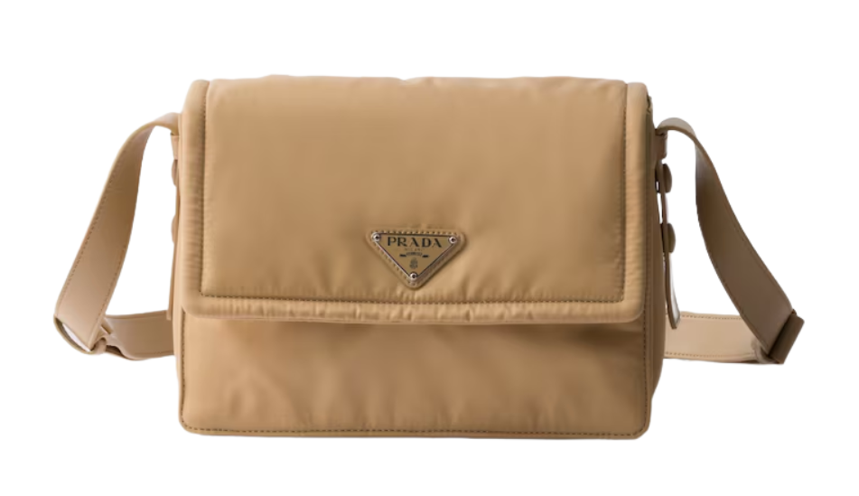 Small padded Re-Nylon shoulder bag