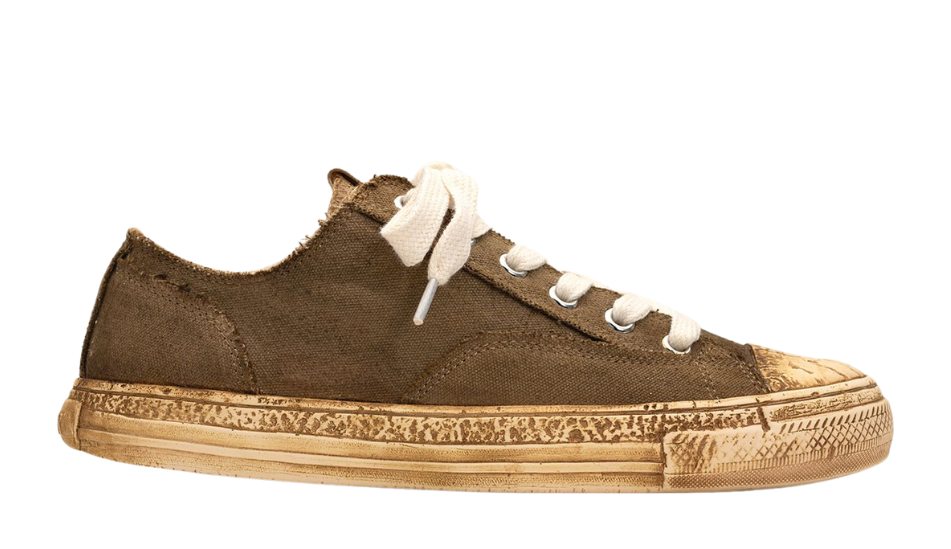 PAST Sole 6 - Hole Over-dyed CV Low-top Sneaker